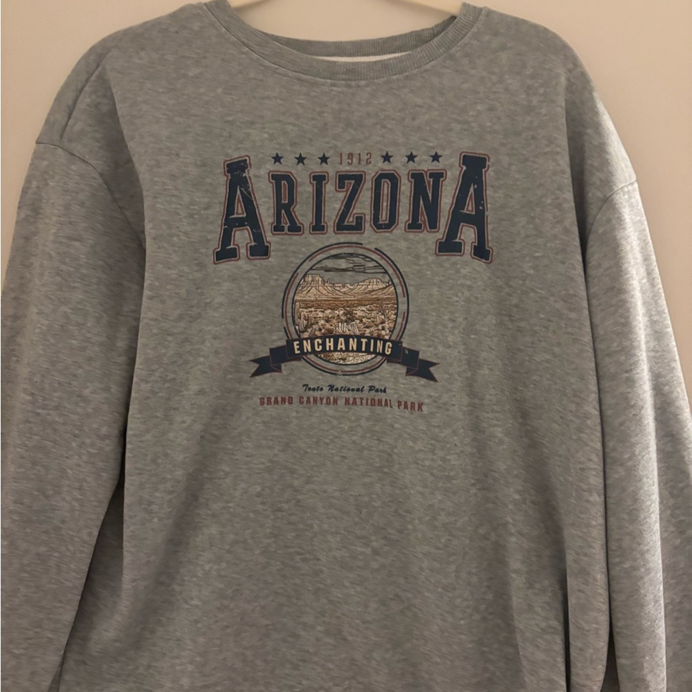 grey Arizona sweatshirt from shein - Picture 2 of 3